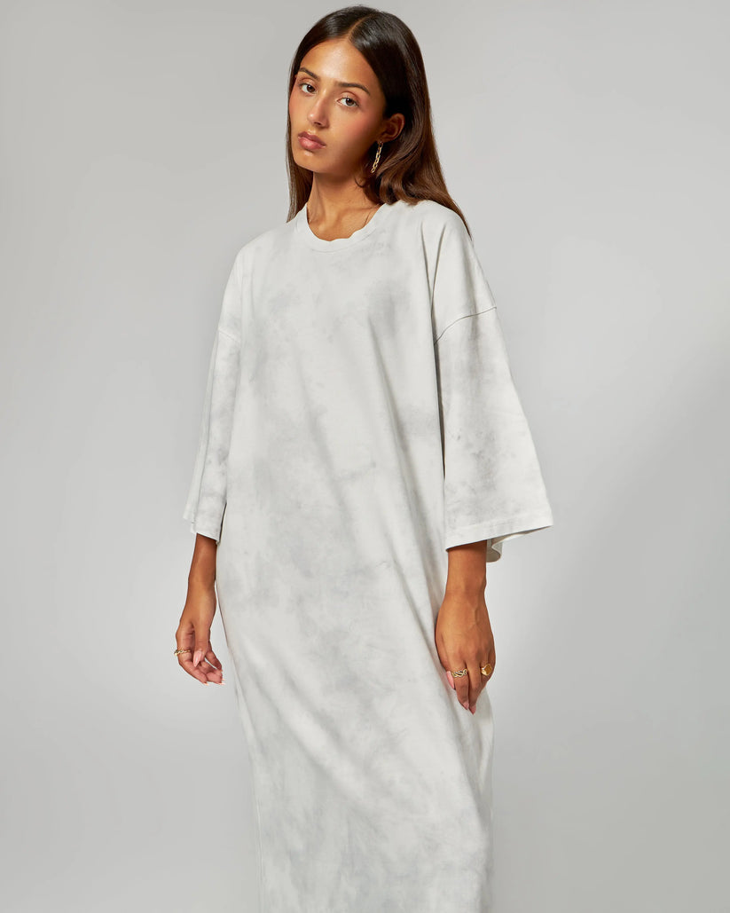 Lässiges Maxikleid im T-Shirt Stil mit entspanntem Schnitt