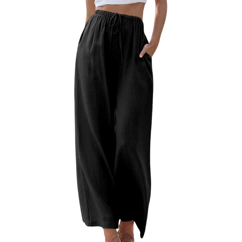 Leichte elegante Sommerhose für Damen mit modernem Stil