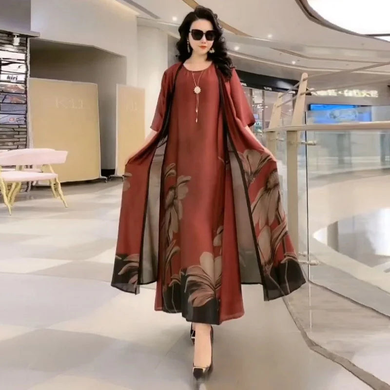 Vielseitiges Maxikleid für Damen im lässigen Alltagsstil