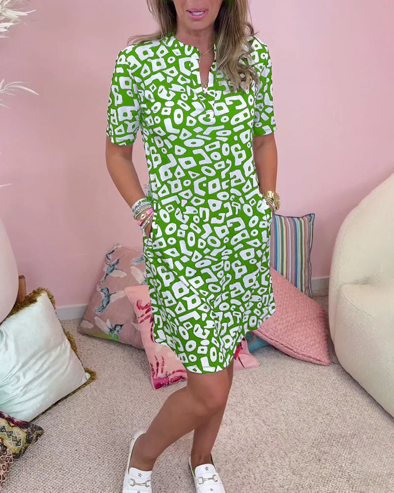 Leichtes Polokleid für Damen in Mini Länge für entspannte Sommertage