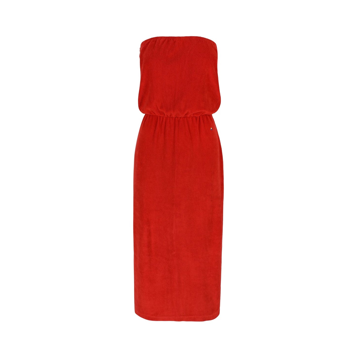Langes ärmelloses Freizeitkleid für warme Tage mit minimalistische stijl