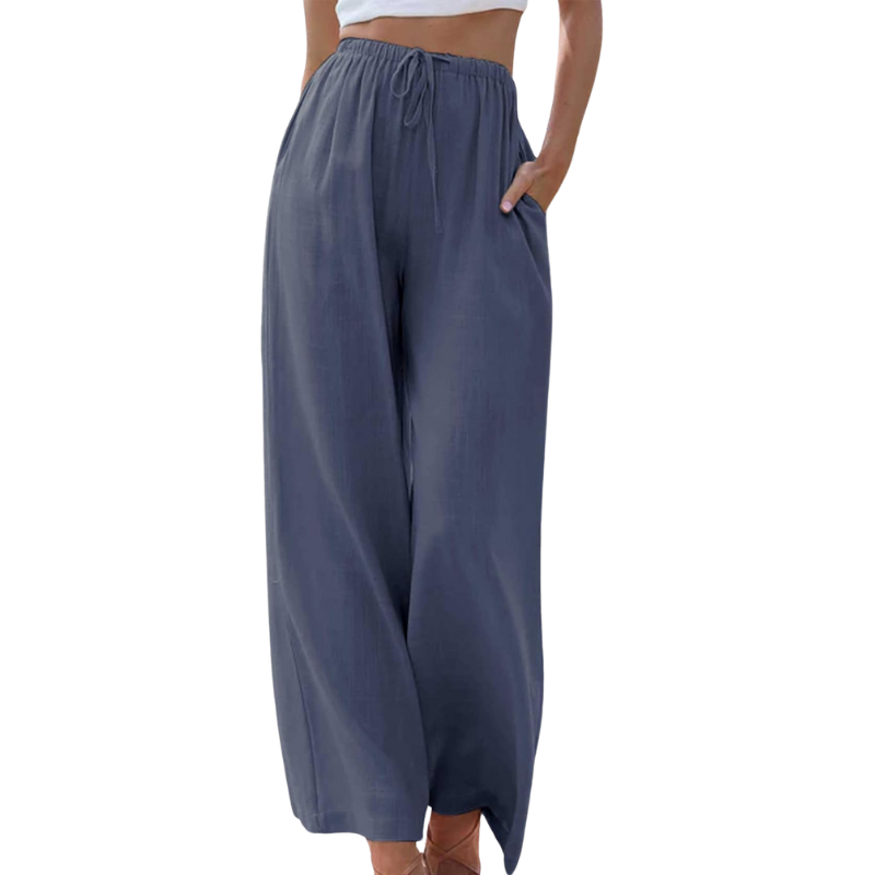 Leichte elegante Sommerhose für Damen mit modernem Stil