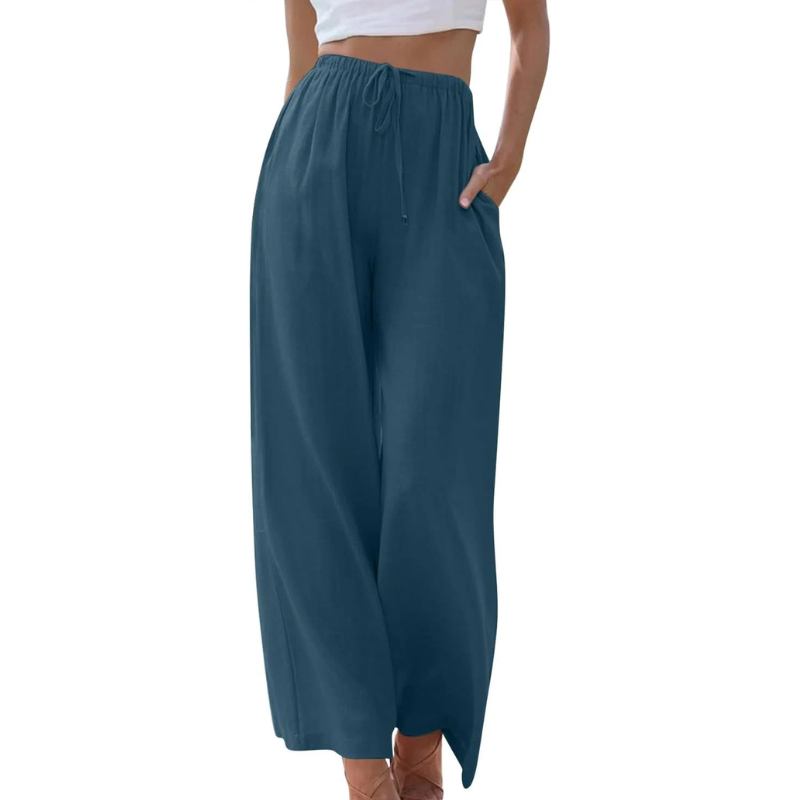 Leichte elegante Sommerhose für Damen mit modernem Stil