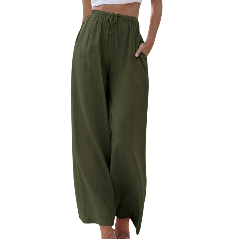 Leichte elegante Sommerhose für Damen mit modernem Stil