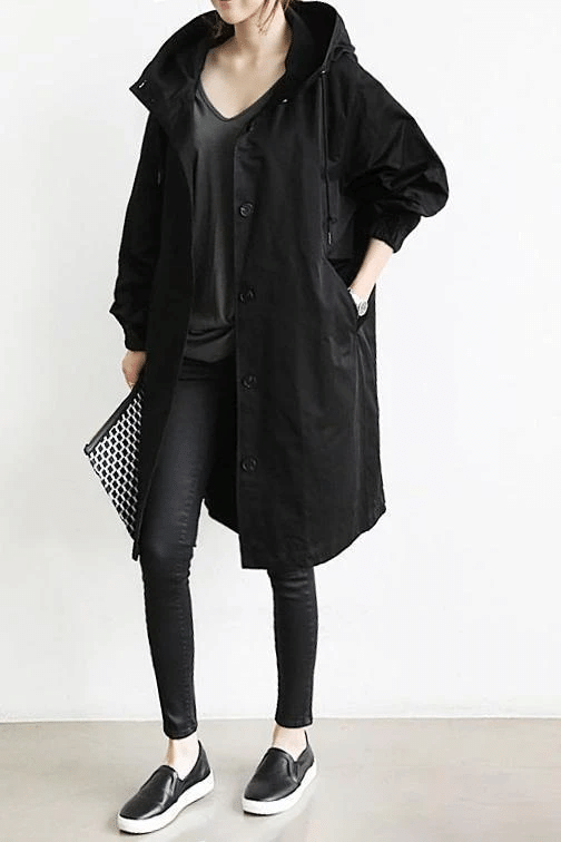 Olivia | Modische Regenjacke für kalte Tage