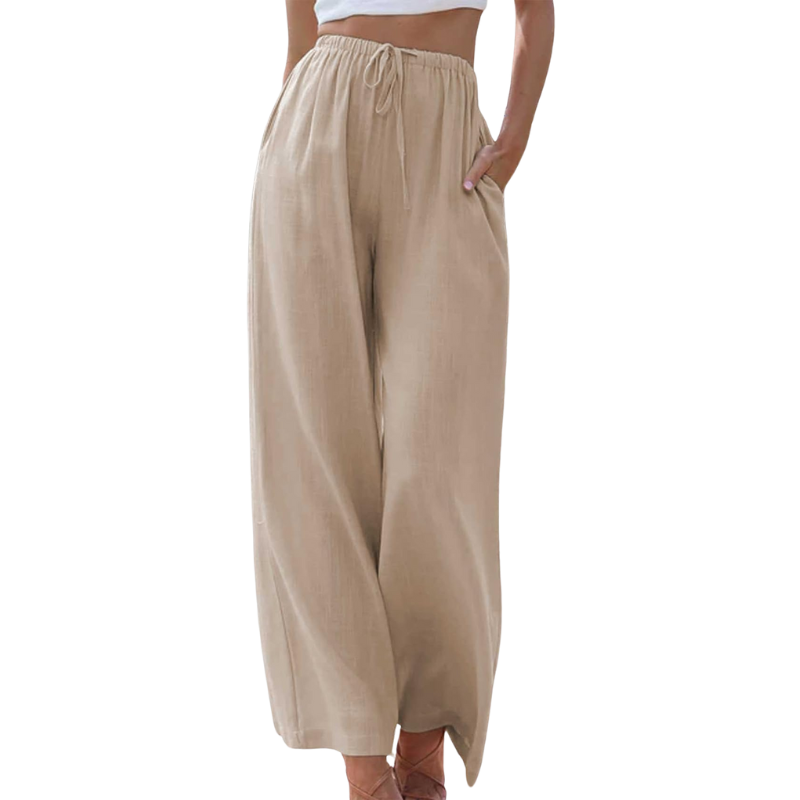 Leichte elegante Sommerhose für Damen mit modernem Stil