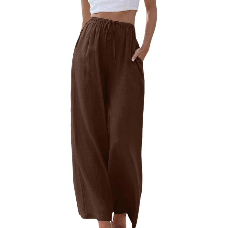 Leichte elegante Sommerhose für Damen mit modernem Stil