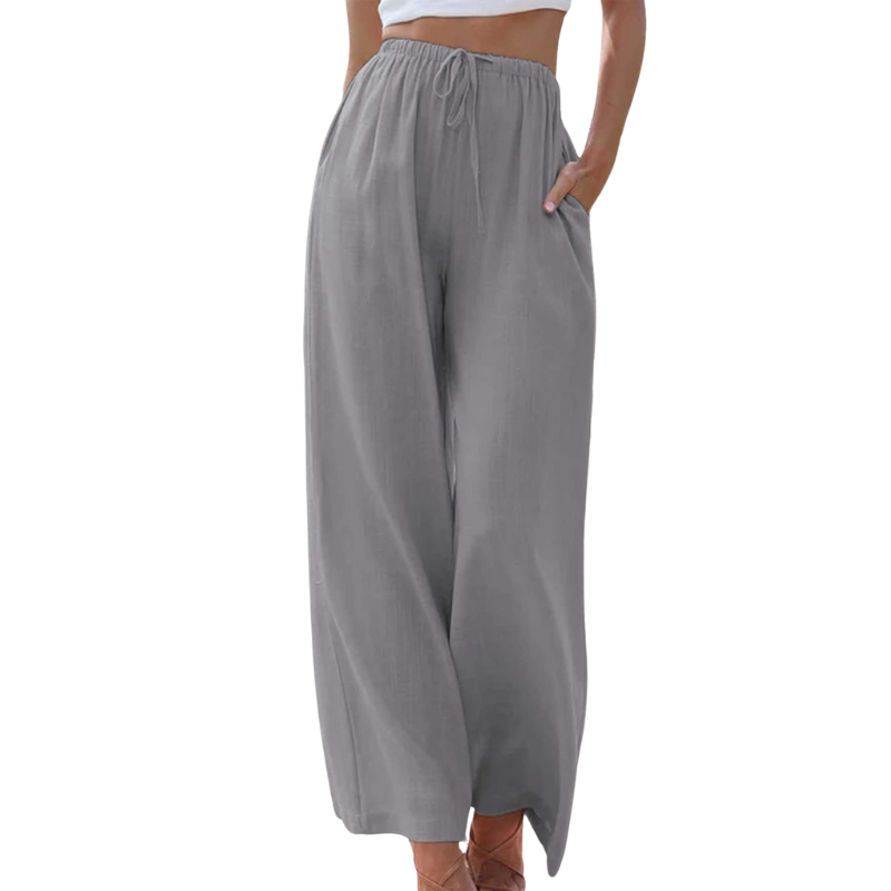 Leichte elegante Sommerhose für Damen mit modernem Stil