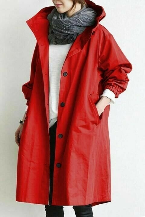Olivia | Modische Regenjacke für kalte Tage