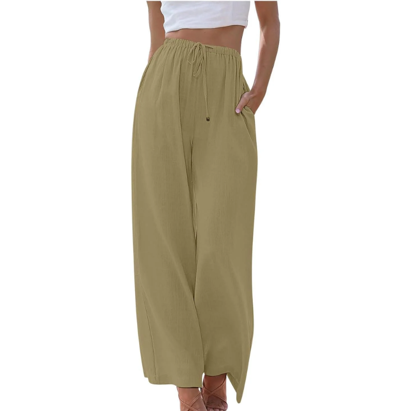 Leichte elegante Sommerhose für Damen mit modernem Stil