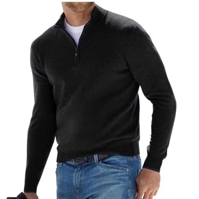 Jonas | Strickpullover mit Reißverschluss