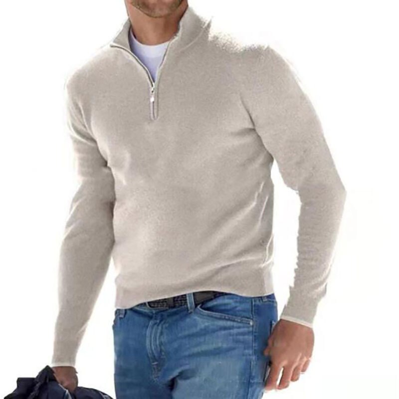 Jonas | Strickpullover mit Reißverschluss