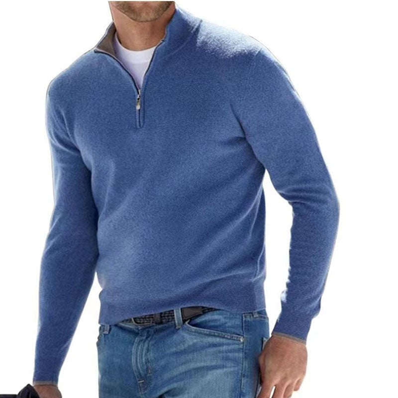Jonas | Strickpullover mit Reißverschluss