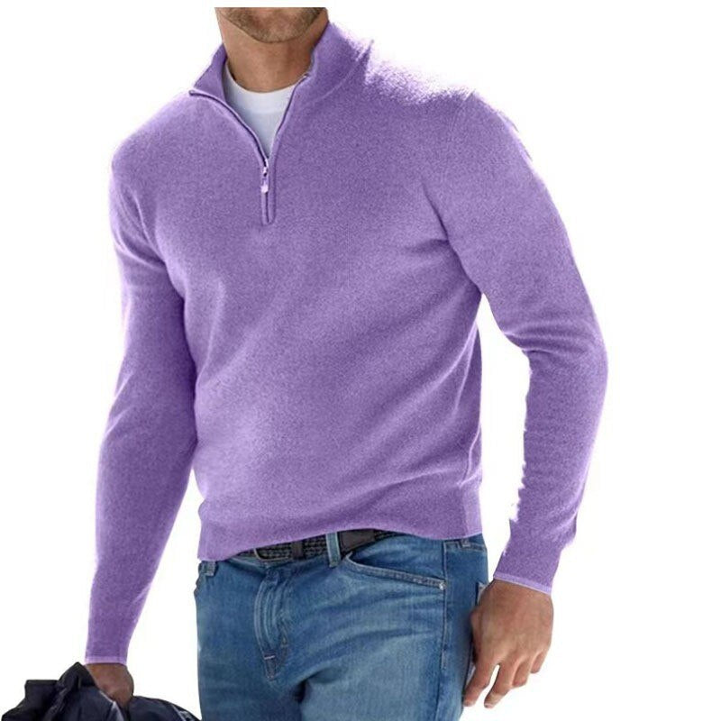 Jonas | Strickpullover mit Reißverschluss