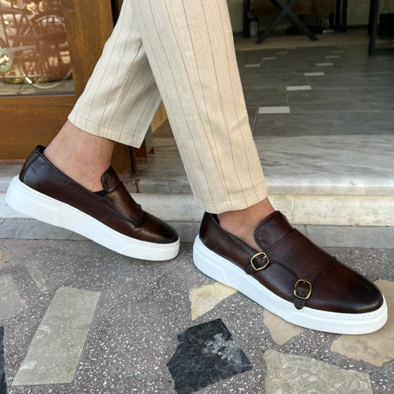 Dante | Schnürlose Leder-Sneaker für stilvolle Bequemlichkeit