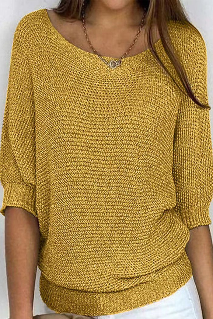 Mira | Strickpullover mit Fledermausärmeln