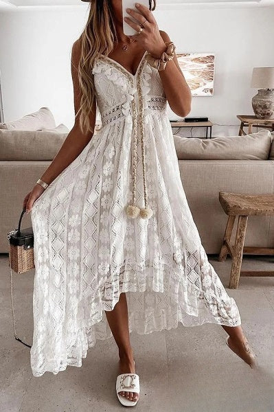 Alina | Luftiges Spitzenkleid für den Sommer