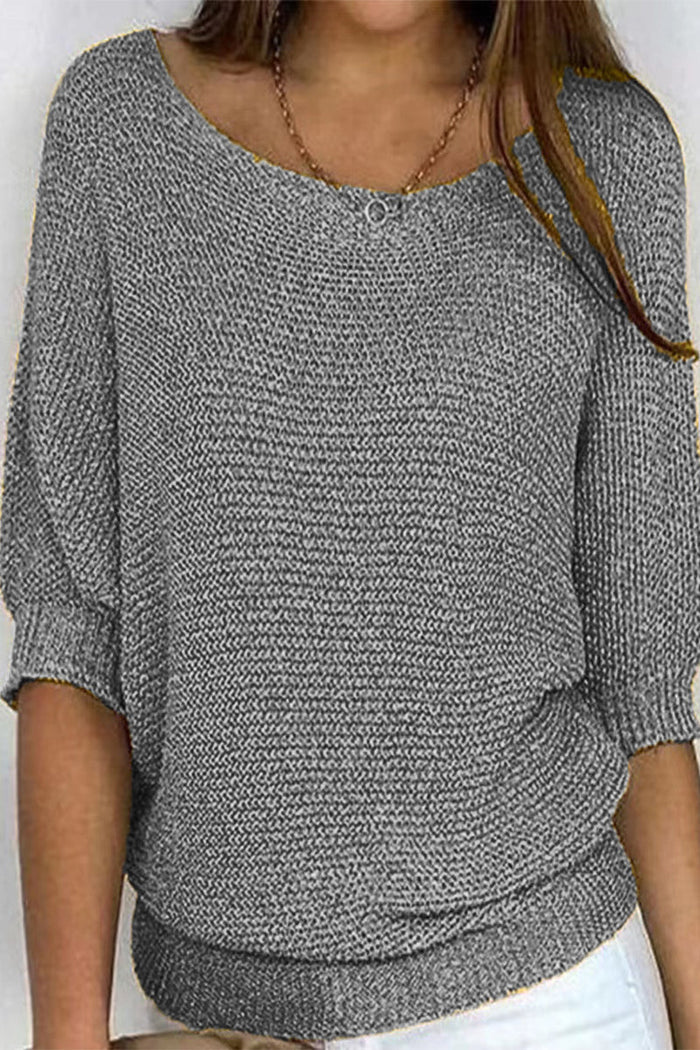 Mira | Strickpullover mit Fledermausärmeln