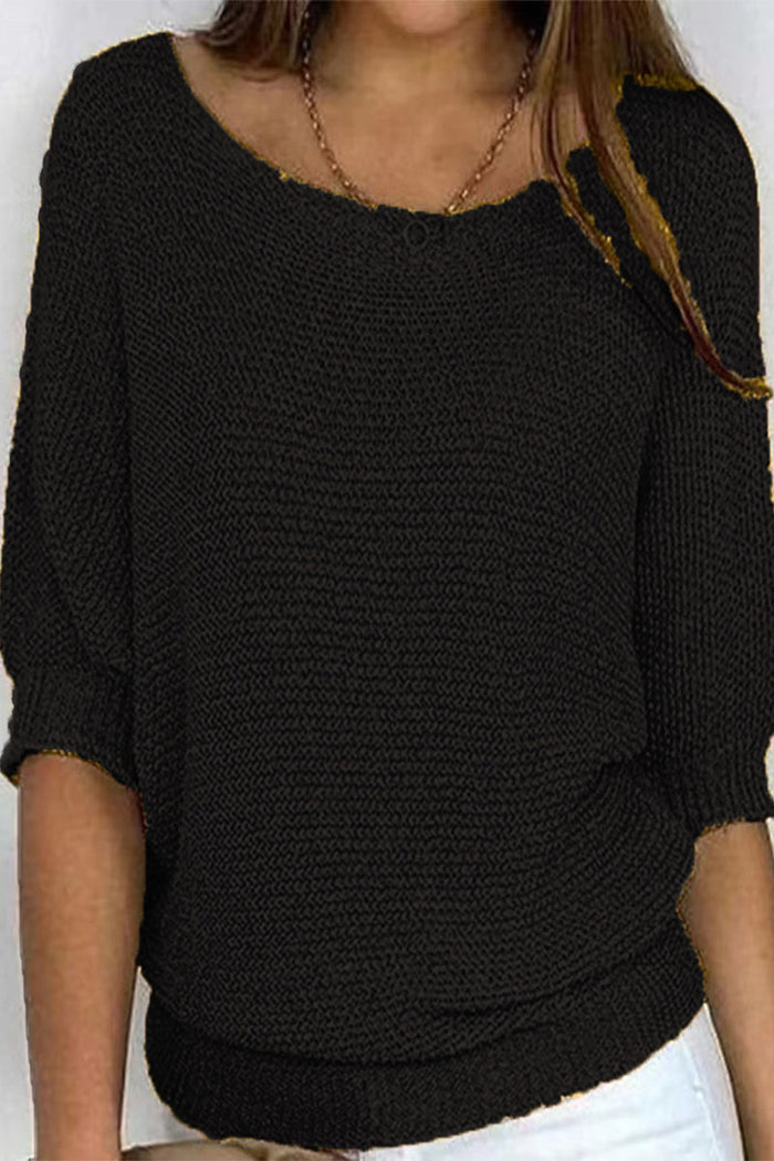 Mira | Strickpullover mit Fledermausärmeln