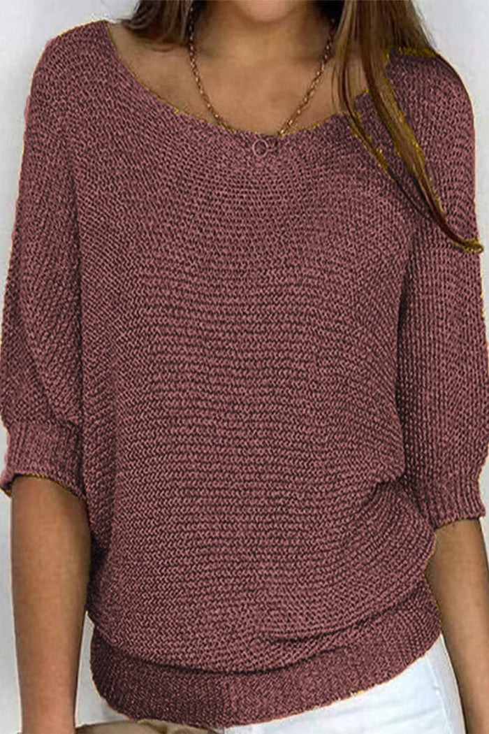 Mira | Strickpullover mit Fledermausärmeln