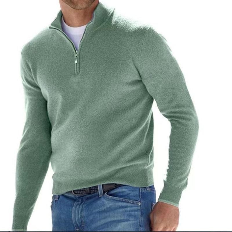 Jonas | Strickpullover mit Reißverschluss