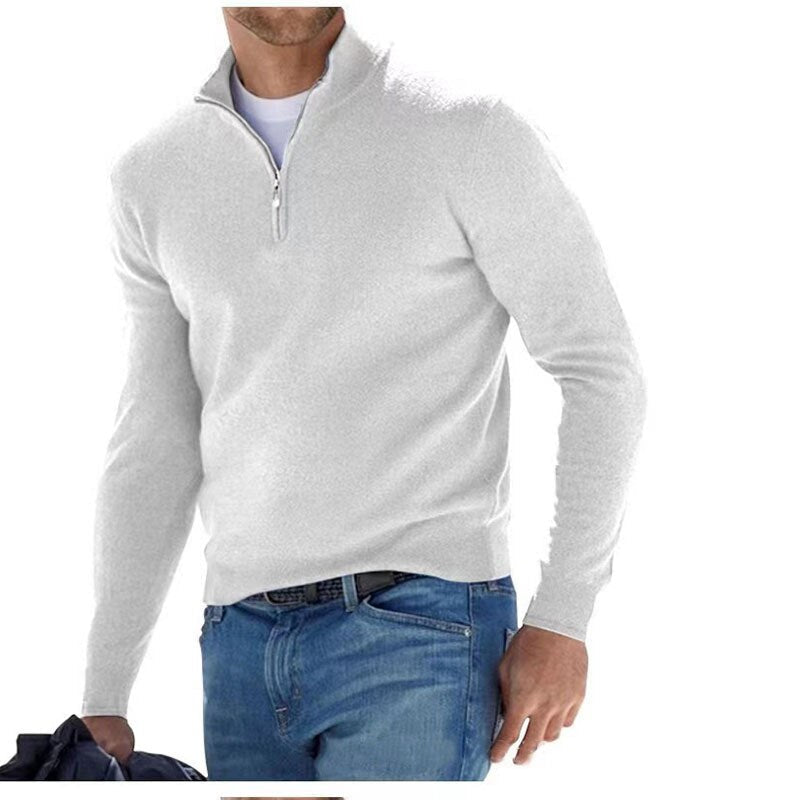 Jonas | Strickpullover mit Reißverschluss