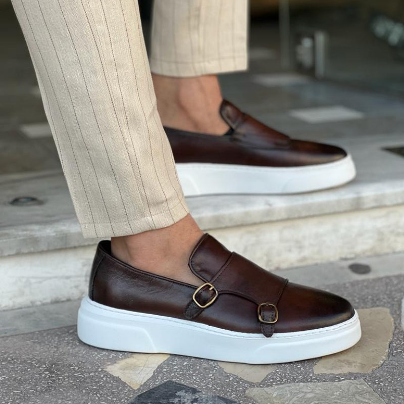 Dante | Schnürlose Leder-Sneaker für stilvolle Bequemlichkeit