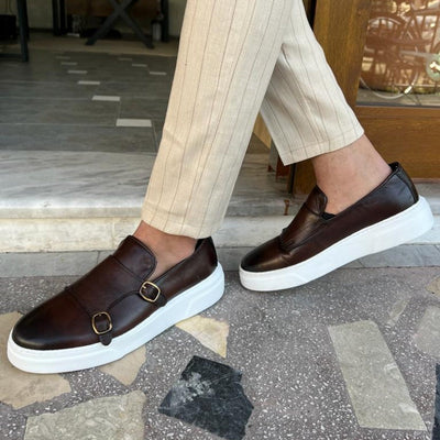 Dante | Schnürlose Leder-Sneaker für stilvolle Bequemlichkeit