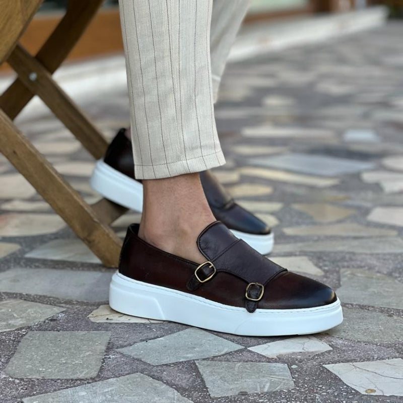 Dante | Schnürlose Leder-Sneaker für stilvolle Bequemlichkeit