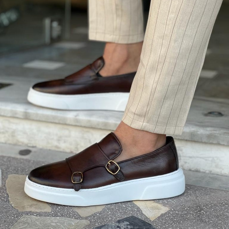 Dante | Schnürlose Leder-Sneaker für stilvolle Bequemlichkeit