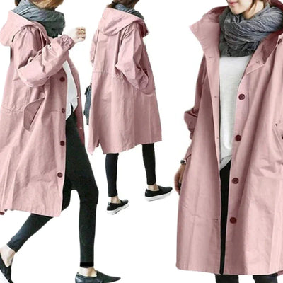 Olivia | Modische Regenjacke für kalte Tage